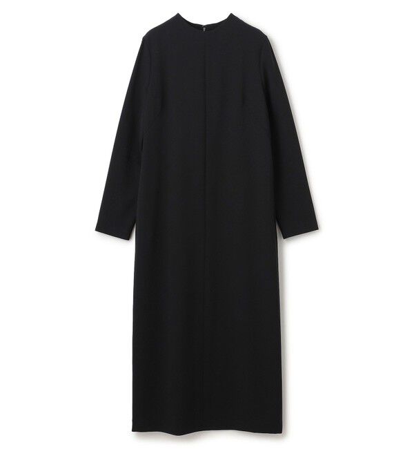 BEIGE,「【洗える】KALMIA / クルーネックIラインロングドレス」|ワンピース|