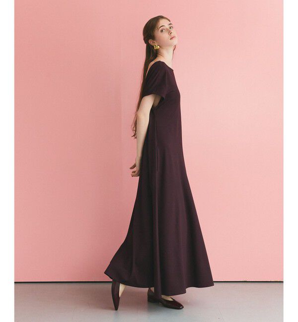 Grace Class「バックオープンポンチワンピース」|ワンピース|