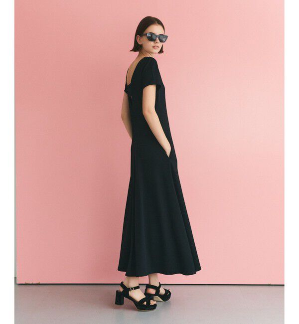 Grace Class「バックオープンポンチワンピース」|ワンピース|