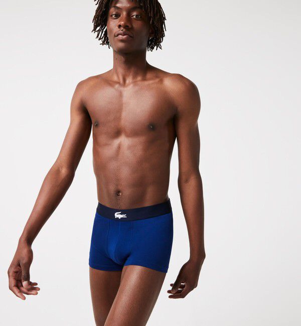 LACOSTE「マルチデザイン３パックトランクショーツ」|インナー|