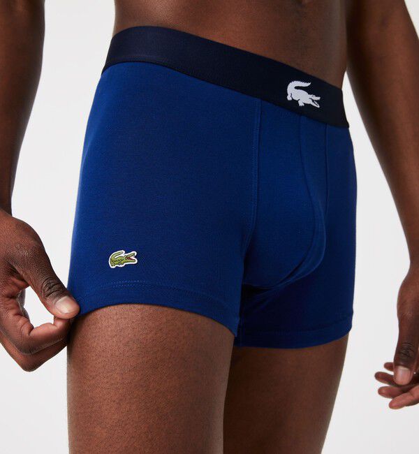 LACOSTE「マルチデザイン３パックトランクショーツ」|インナー|