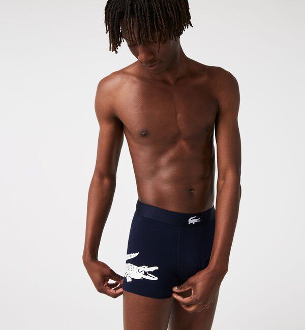 LACOSTE「マルチデザイン３パックトランクショーツ」|インナー|