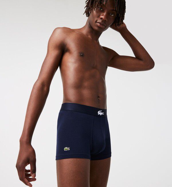 LACOSTE「マルチデザイン３パックトランクショーツ」|インナー|