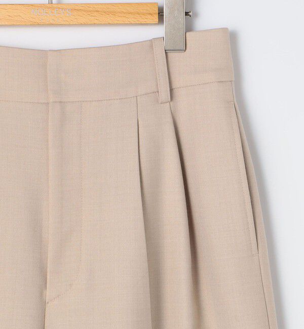 NOLLEY'S sophi「《セットアップ対応》ウール混ウォッシャブルワイドパンツ」|その他|