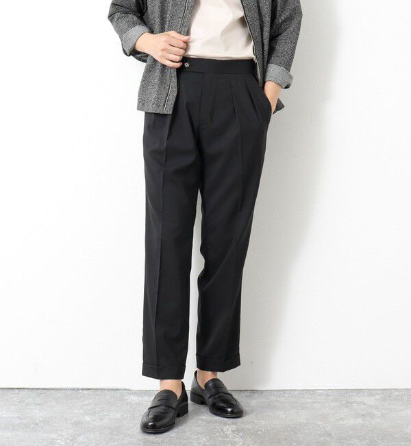 WORK ABOUT「NSN アジャスター付2タックスラックス 25SS」|スラックス|