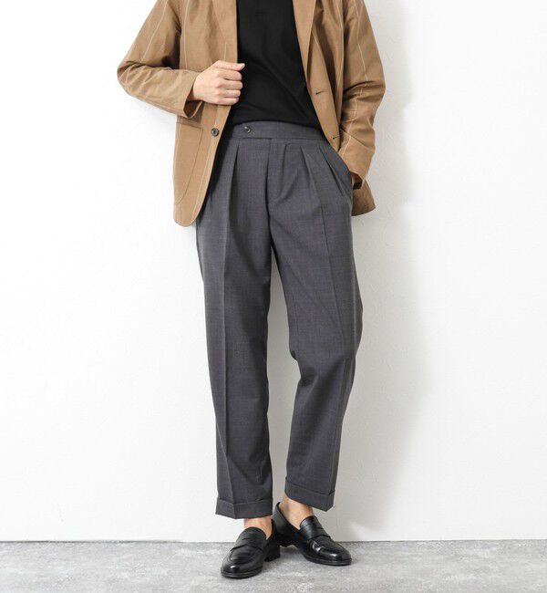 WORK ABOUT「NSN アジャスター付2タックスラックス 25SS」|スラックス|