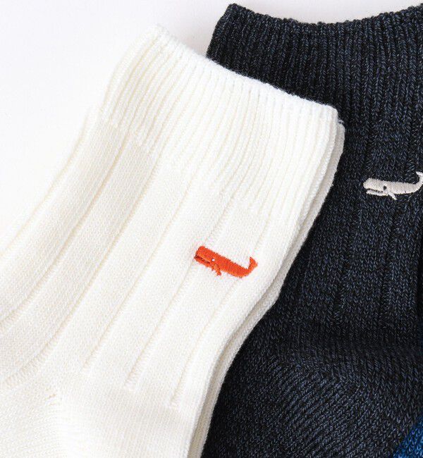 NOLLEY'S goodman「【OCTAVE OCTAVE/オクターブ オクターブ】別注クジラクォーターリブソックス」|ソックス|