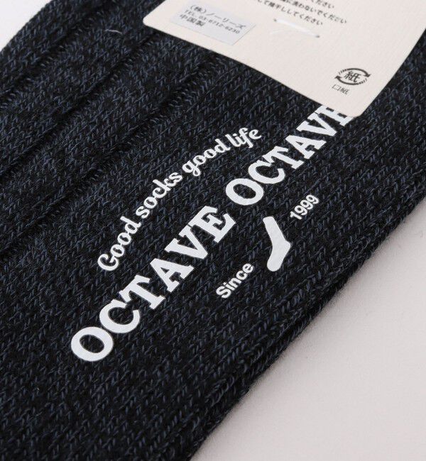 NOLLEY'S goodman「【OCTAVE OCTAVE/オクターブ オクターブ】別注クジラクォーターリブソックス」|ソックス|