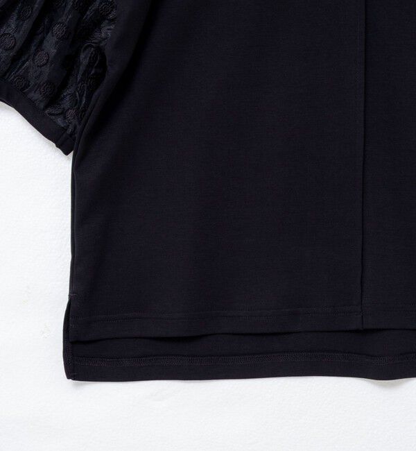 NOLLEY'S「ドットシアーパフスリーブカットソー」|Tシャツ・カットソー|