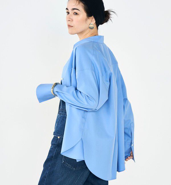 NOLLEY'S sophi「【一部WEB限定カラー】ウォッシャブルオックス2WAYシャツ」|シャツ・ブラウス|