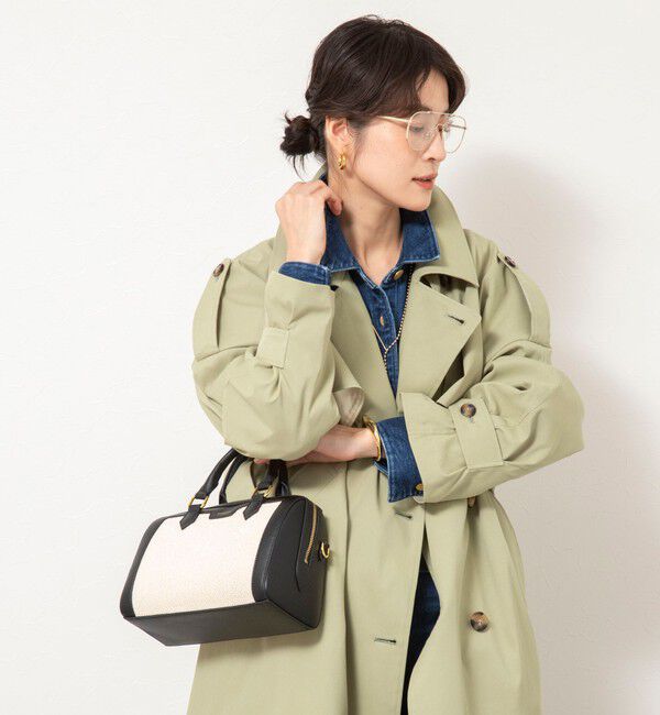 NOLLEY'S「NMPウォッシャブルロングトレンチコート」|トレンチコート|