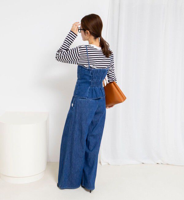 Rie Miller「ウォッシャブルロングスリーブTシャツGIZA COTTON」|Tシャツ・カットソー|