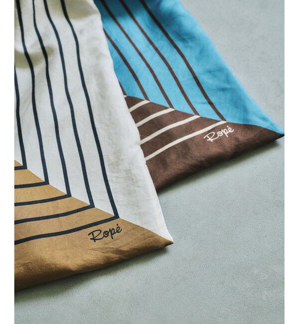 ROPE「幾何学柄シルクトートバッグ」|トートバッグ|