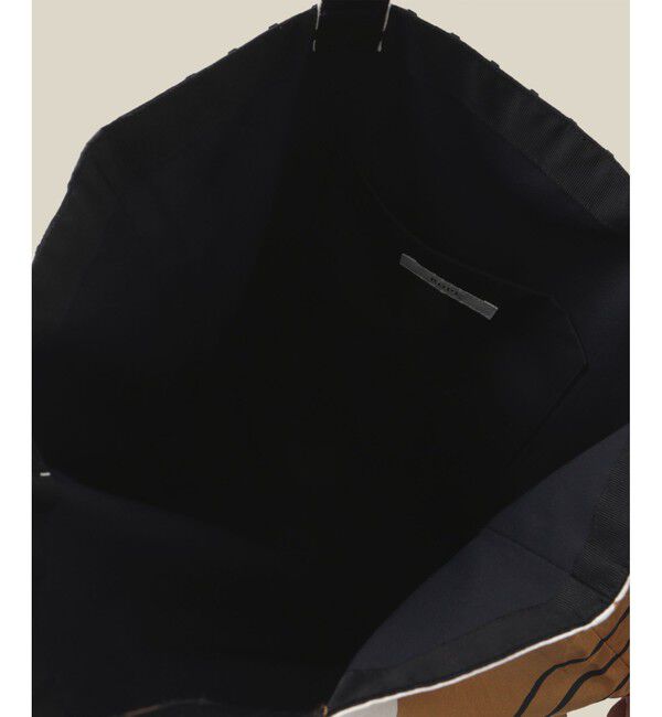 ROPE「幾何学柄シルクトートバッグ」|トートバッグ|