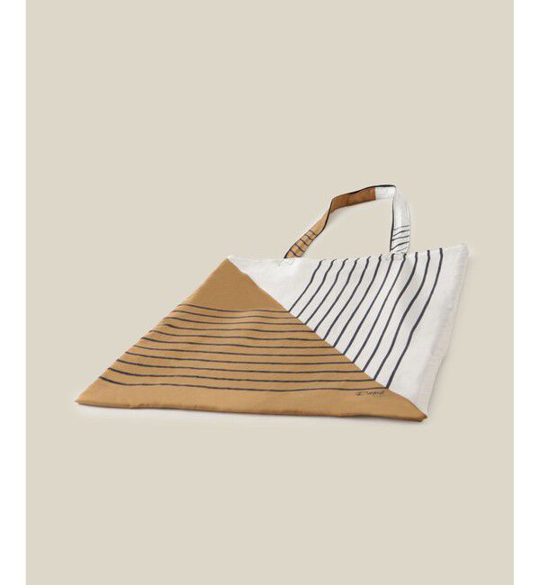 ROPE「幾何学柄シルクトートバッグ」|トートバッグ|