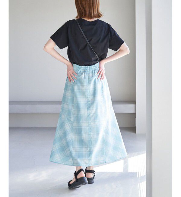 Rope&rsquo;Picnic「チェックボリュームスカート」|スカート|