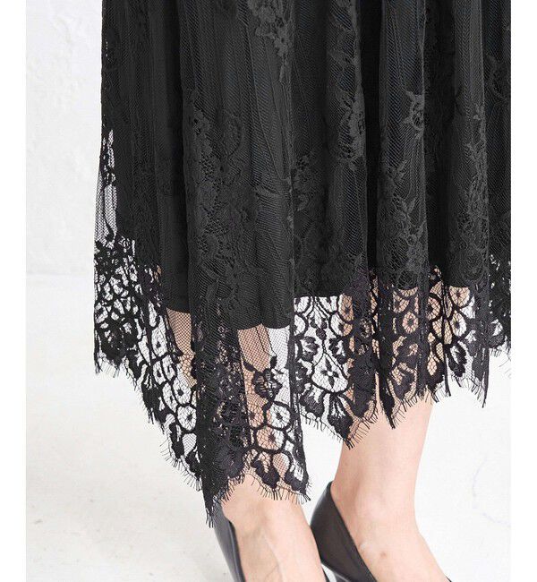 Rope&rsquo;Picnic「【Mon E&rsquo;toile/モンエトワール】【結婚式にも】レースDRESS」|ドレス|