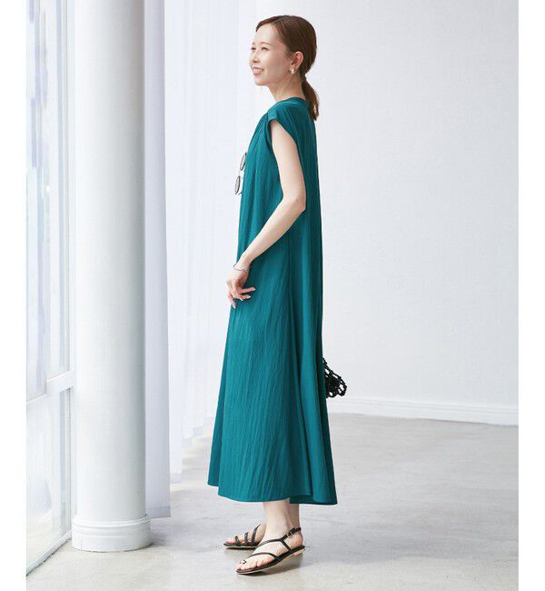 Rope&rsquo;Picnic「リラックススキッパーロングワンピース」|ワンピース|