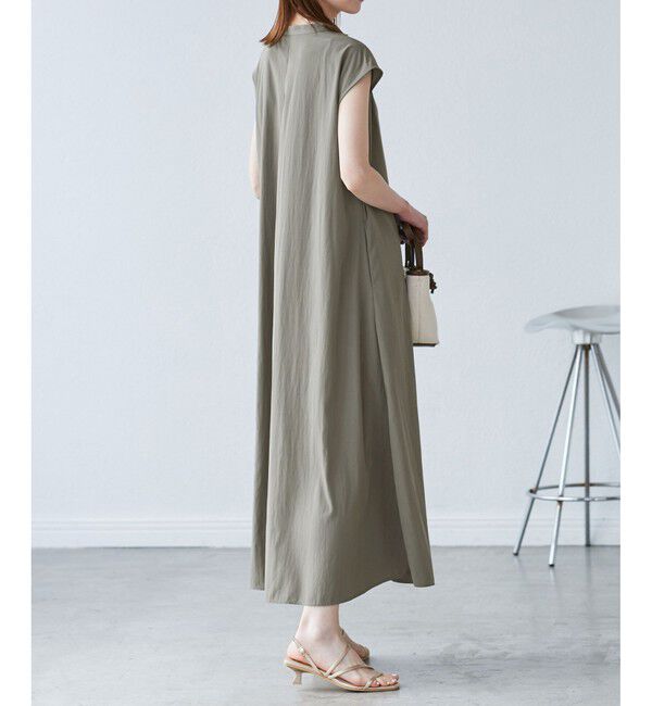 Rope&rsquo;Picnic「リラックススキッパーロングワンピース」|ワンピース|