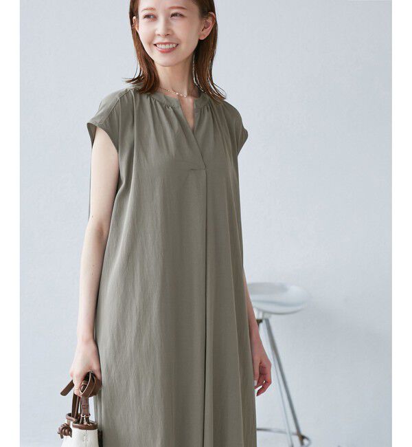 Rope&rsquo;Picnic「リラックススキッパーロングワンピース」|ワンピース|