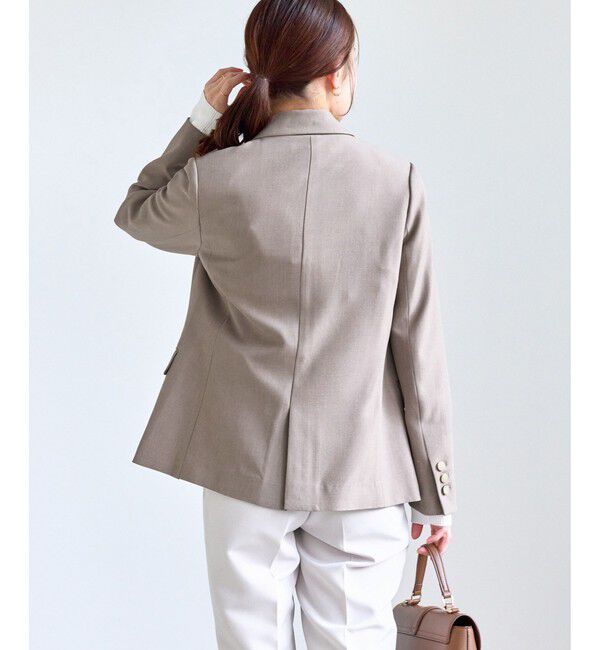 Rope&rsquo;Picnic「【低身長・小柄さんサイズ】クリアツイル金ボタンジャケット/セレモニー・セットアップ対応」|テーラードジャケット|