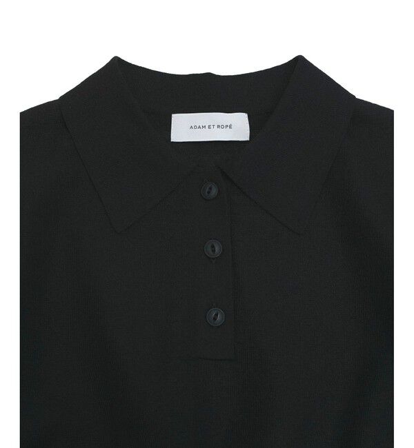 ADAM ET ROPE'「ラミーニットポロシャツ」|ポロシャツ|