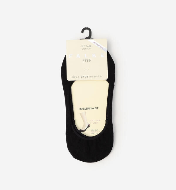 FALKE 「FALKE | 46492 STEP INVISIBLE MEDIUM CUT WOMEN」|ソックス|BLACK
