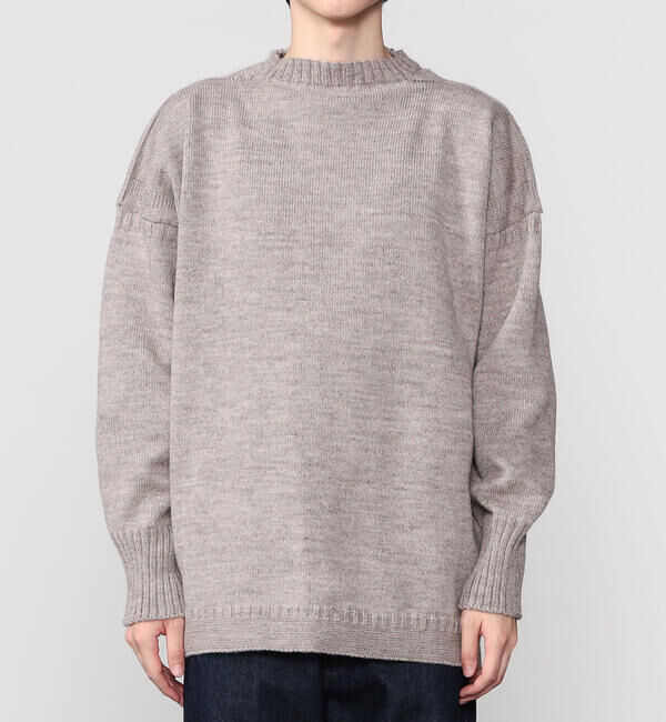  「Le Tricoteur | 〈別注〉トラディショナル ウールガンジーセーター UNISEX」|ニット・セーター|