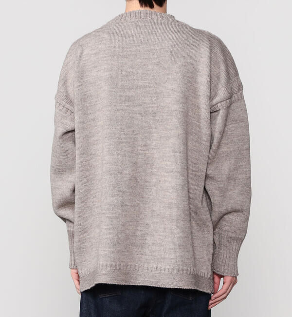  「Le Tricoteur | 〈別注〉トラディショナル ウールガンジーセーター UNISEX」|ニット・セーター|