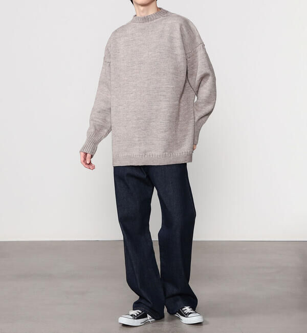  「Le Tricoteur | 〈別注〉トラディショナル ウールガンジーセーター UNISEX」|ニット・セーター|
