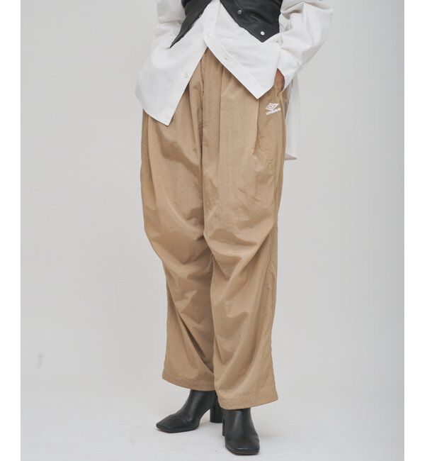  「【umbro&times;Whim Gazette】 トラックパンツ」|チノ|
