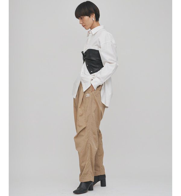  「【umbro&times;Whim Gazette】 トラックパンツ」|チノ|