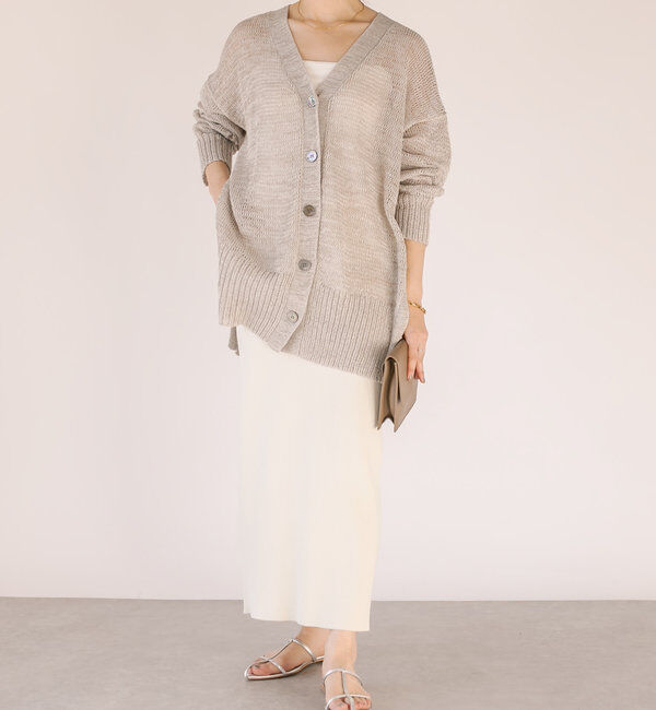  「予約【新色追加/マイナス3kg/レビュー高評価☆】リブタイトスカート」|スカート|