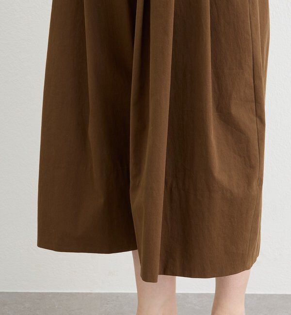  「予約【遊び心たっぷり】タックワイドキュロット」|キュロット|