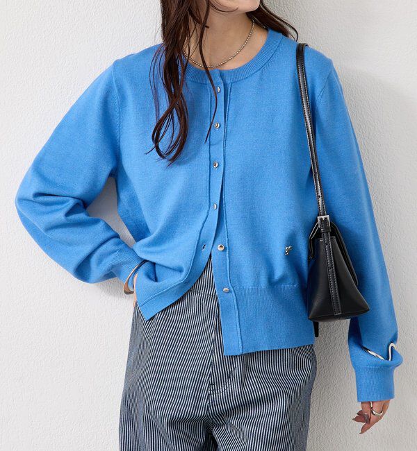  「チャーム付きデイリーカーディガン」|カーディガン|