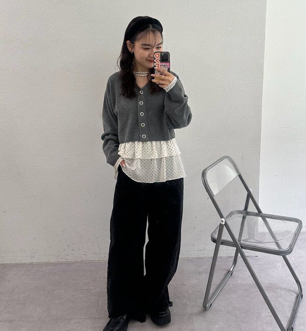  「26SSドットティアードプルオーバー」|Tシャツ・カットソー|