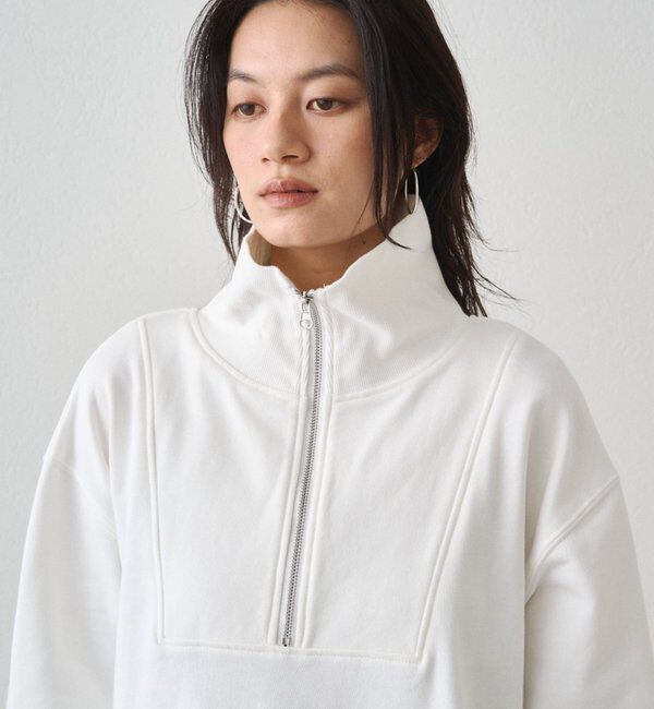  「ハーフZIPプルオーバー」|Tシャツ・カットソー|