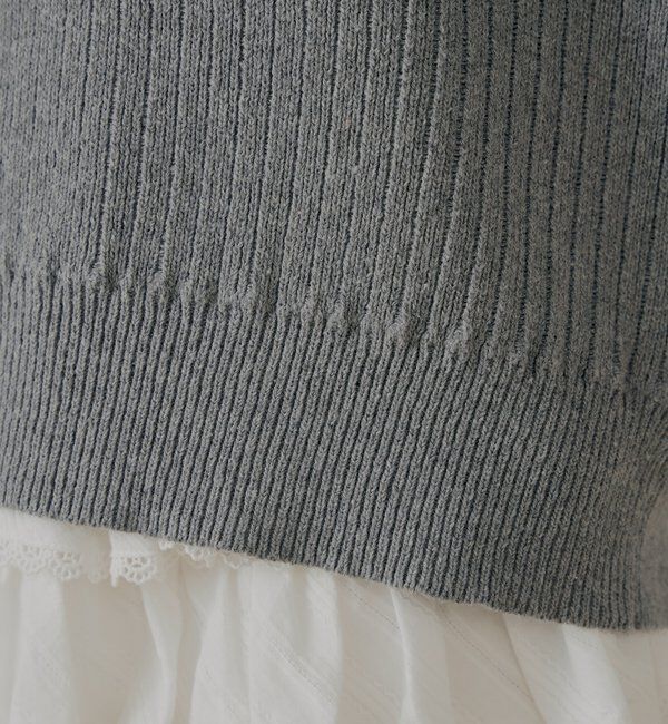  「【セットアップ対応】Vネックルーズニット」|ニット・セーター|