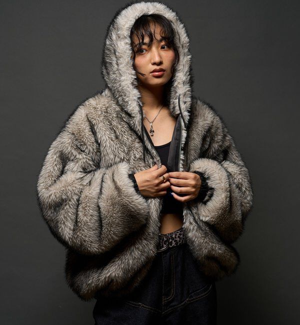 お気に入りNO.1】2WAY REVERSIBLE FUR BLOUSON ｜ルミネのファッション