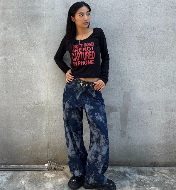  「【WEB限定】MESSAGE TOPS」|Tシャツ・カットソー|