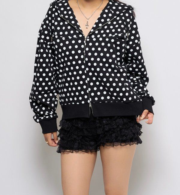  「スラッシュポケットスウェットパーカー」|パーカー|ブラックその他2