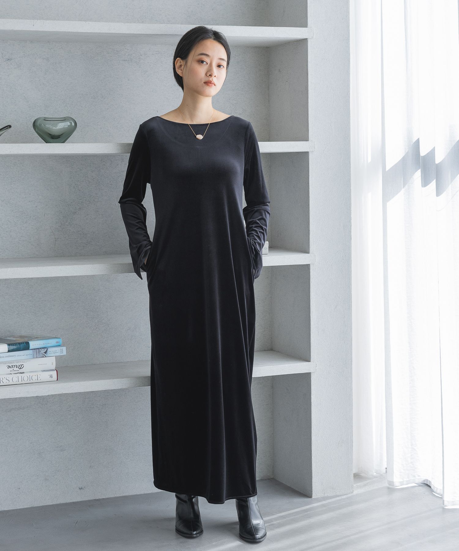 A part by 「ベロア2WAYワンピース」|ワンピース|