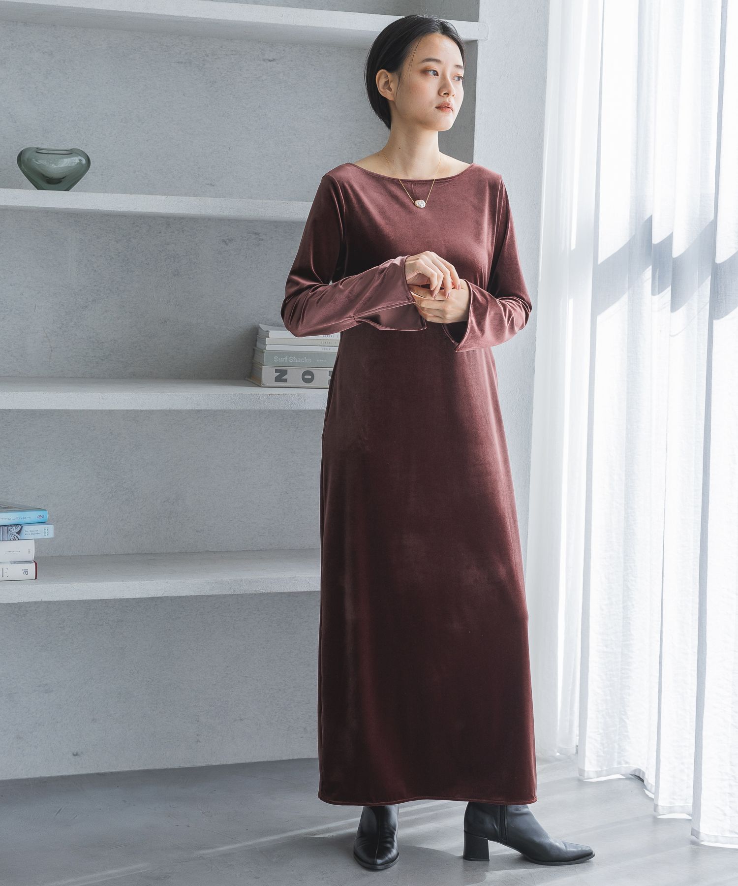 A part by 「ベロア2WAYワンピース」|ワンピース|