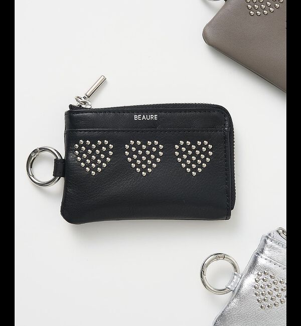 collex「【WEB限定】【BEAURE/ヴュレ】ハートスタッズフラグメントケース」|財布|