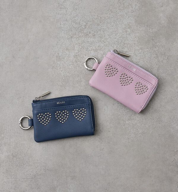 collex「【WEB限定】【BEAURE/ヴュレ】ハートスタッズフラグメントケース」|財布|