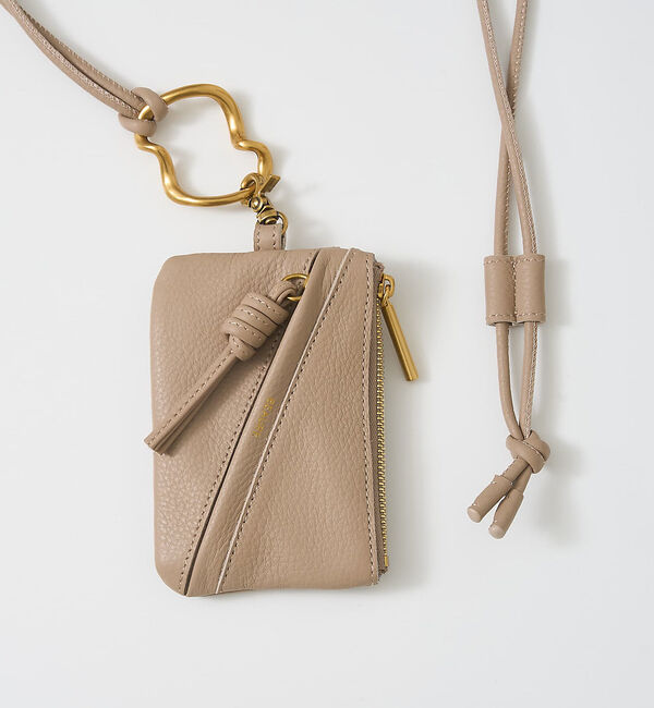 collex「【WEB限定】【BEAURE/ヴュレ】フラグメントケース付きストラップ」|財布|