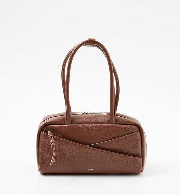 collex「【WEB限定】【Beau're/ヴュレ】ポケット付き横長ボストンバッグ」|ボストンバッグ|