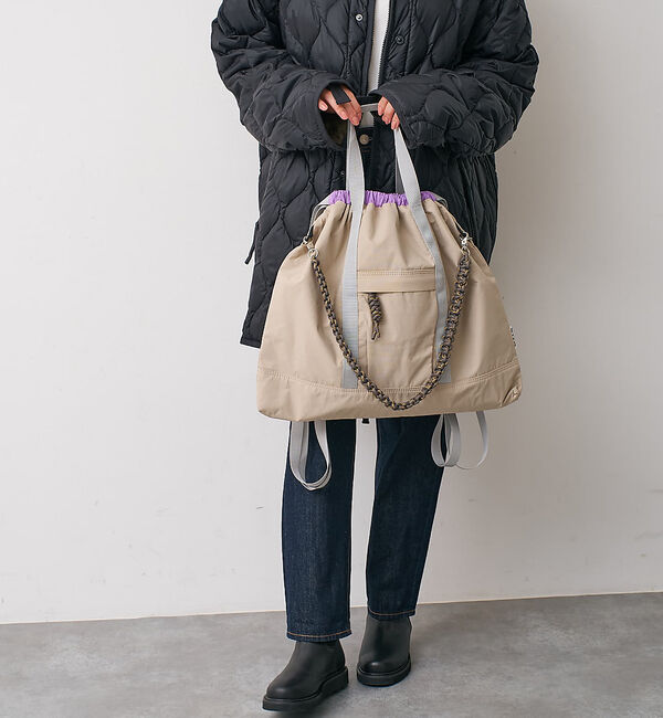 collex「【WEB限定】【CTFK/コントロールフリーク】ナイロン3WAYスクエアトート」|リュック|