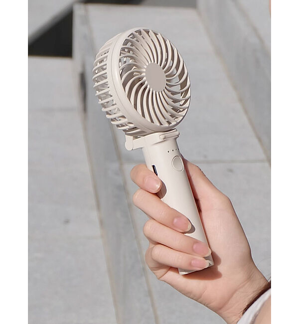 ABAHOUSE「【ELAICE/エレス】扇風機 iFan Porta Turbo 25 / アイ」|その他|アイボリー