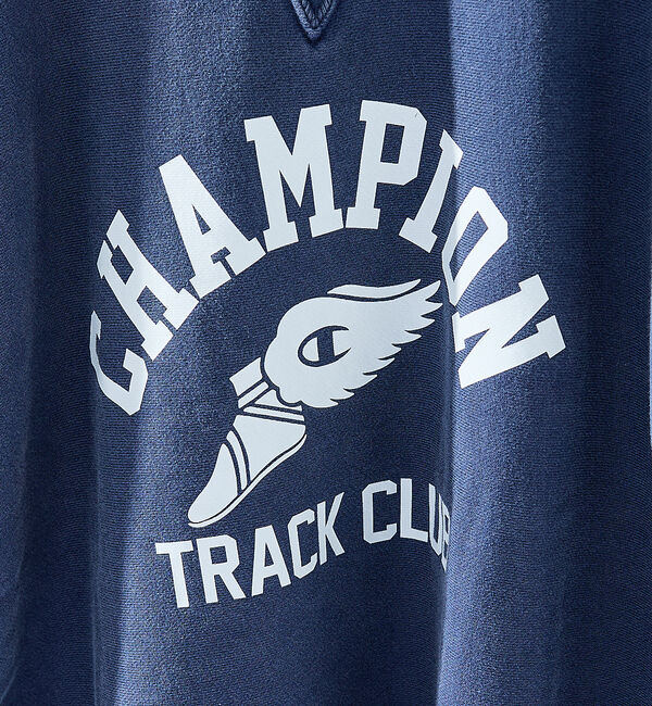 ABAHOUSE「【Champion】リバースウィーブ(R)ショートスリーブスウェットシャツ /」|Tシャツ・カットソー|